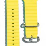 XO BT02B Λουράκι Ρολογιού Σιλικόνης Universal Κίτρινο 42/44/45/49mm