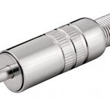 Φίς 3.5mm Mono Μεταλλικό Αρσ.