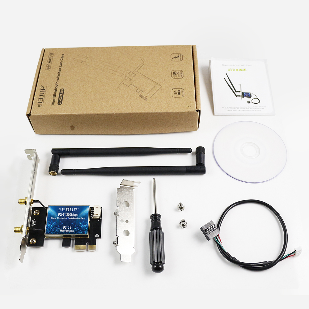 EDUP EP-9632 AC1200 WiFi + Bluetooth 4.2 Network Card - Image 11
