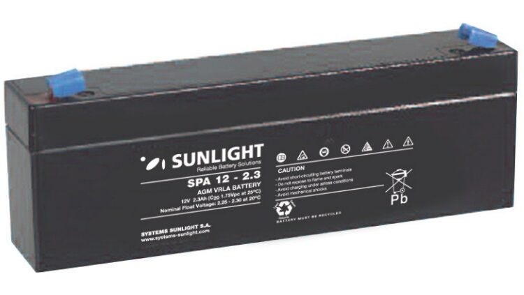 Sunlight Μολύβδου 12V 2.3A