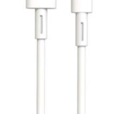 XO NB-Q166 5A Καλώδιο Ταχείας Φόρτισης Type-C Λευκό 1m