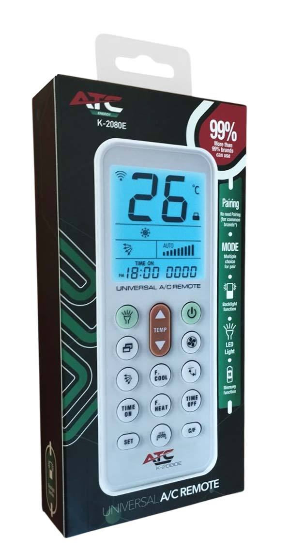 ATC K-2080E AC Universal Τηλεχειριστήριο - Image 3