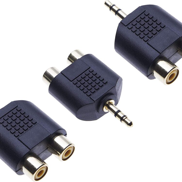 Μετατροπέας Stereo 3.5mm Σε 2 RCA Θηλ.1pcs