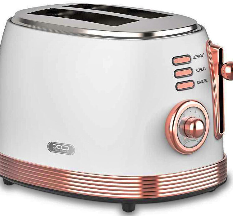 XO CF7 Φρυγανιέρα 2 Θέσεων Λευκό