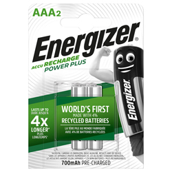 Energizer Επαναφορτιζόμενη AAA 700mAh (2 τμχ)