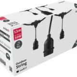 Avide Εξωτερική Γιρλάντα E27 15m 24 Θέσεων