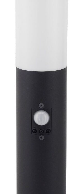 Avide Εξωτερικό Φωτιστικό Κήπου Boca 1xE27 450mm IP44 Μαύρο Φωτοκύτταρο