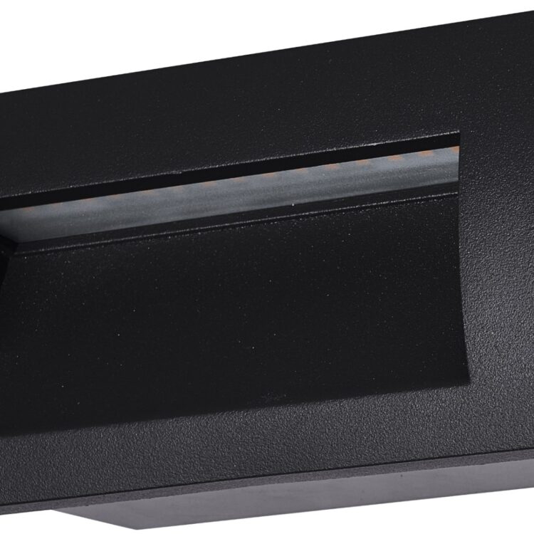 Avide Εξωτερικό Φώς Σκάλας Χωνευτό Lagos LED 3W Θερμό 3000K IP54 14cm