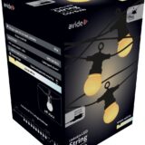 Avide Εξωτερική Γιρλάντα 5m Θερμό με Δυνατότητα Επέκτασης