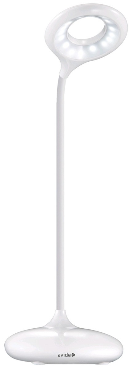 Avide LED Φωτιστικό Γραφείου Minimal Άσπρο 4W - Image 4