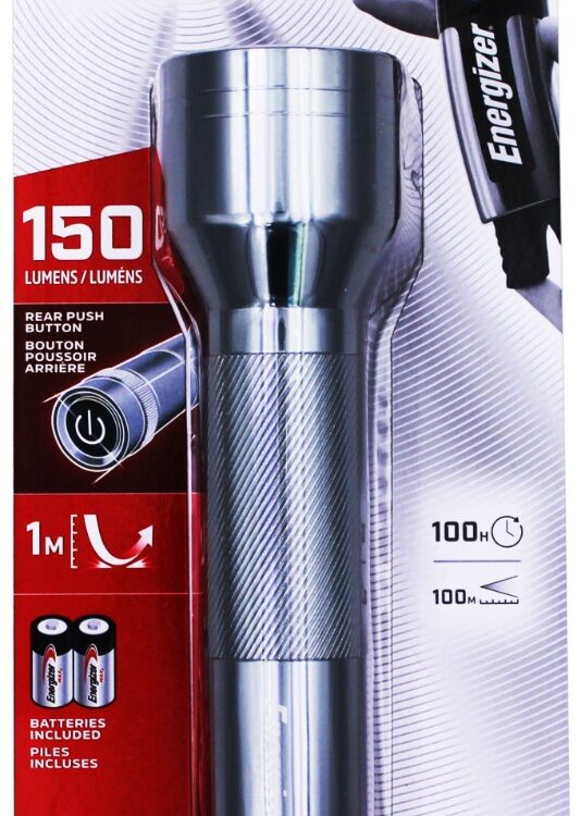 Flashlight ENERGIZER Metal LED 2x D