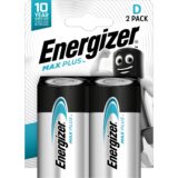 Energizer Max Plus D Μπαταρία (2τμχ)