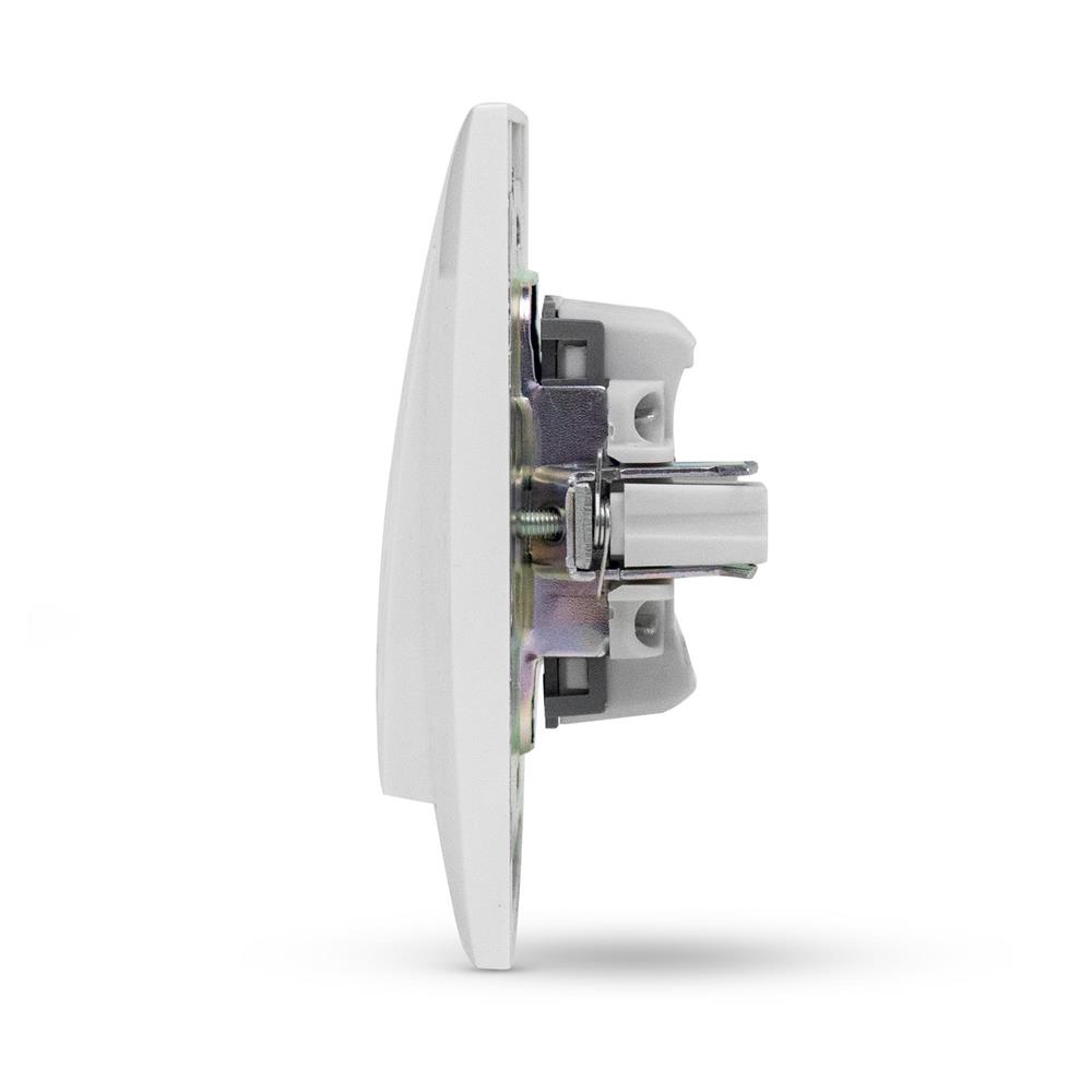 Entac 106+6 Arnold Recessed alternative switch White - Image 3