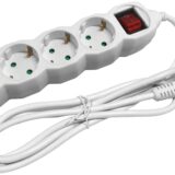 Entac Πολύπριζο 4 Θέσεων με Διακόπτη 3x1.5mm 1.5m