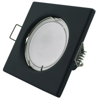 Avide GU10 Πλαίσιο Τετράγωνο Ανθρακί