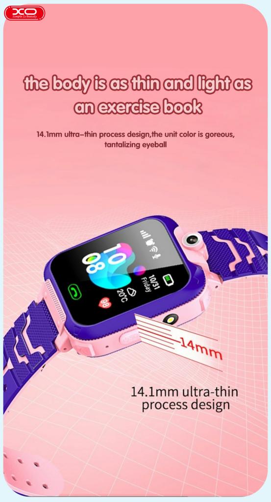 XO H100 Παιδικό Smartwatch 2G Μπλε - Image 4