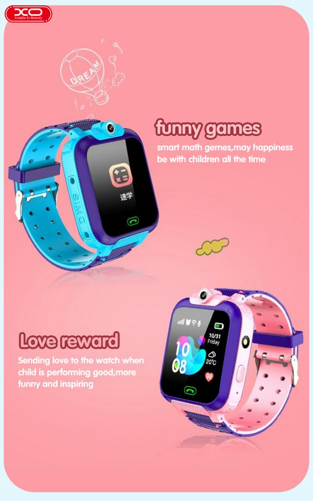 XO H100 Παιδικό Smartwatch 2G Μπλε - Image 8