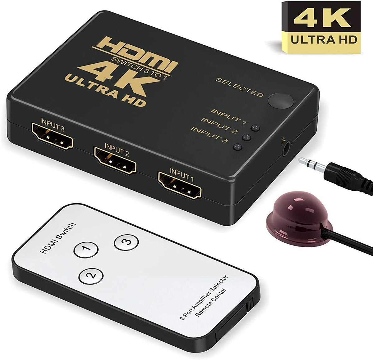 ATC HDMI Switch 3 In / 1 Out 4K x 2K Τηλ/ριο - Image 2