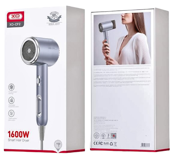 XO CF2 1600W Πιστολάκι Μαλλιών Ταξιδίου Μπλέ - Image 14