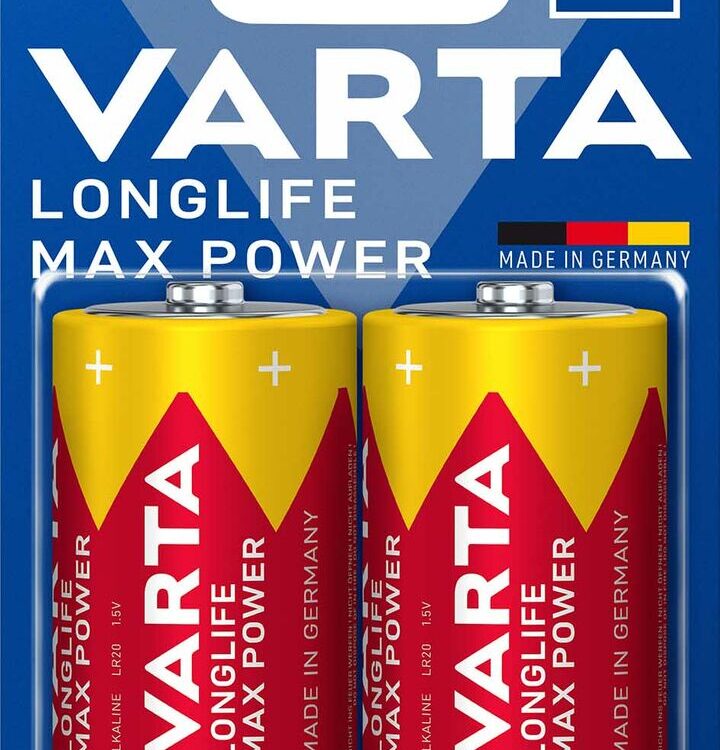 Varta Longlife Max LR20 D (2τμχ)