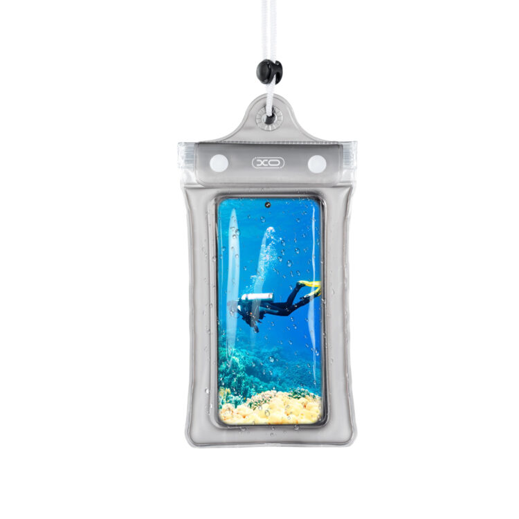 XO KT03 PVC Αδιάβροχη Θήκη Τηλεφώνου με Zip Lock