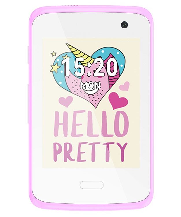 XO H150 Kids Smart 2G Cell Phone 2.8' Screen 30W Pixel White+Purple