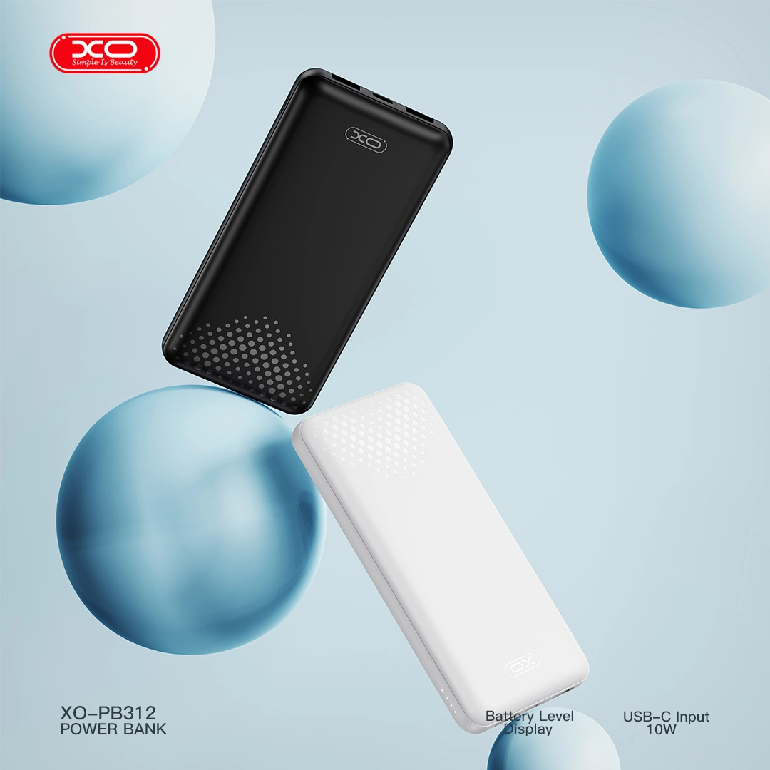 XO PB312 Powerbank 10.000mAh Μαύρο - Image 3