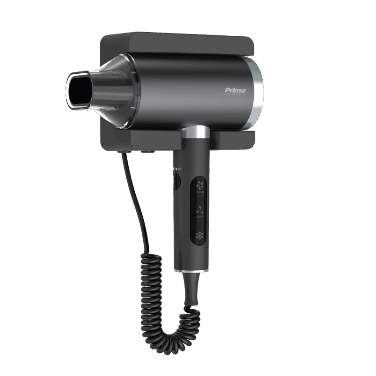 Σεσουάρ PRHD-50059 Primo Ξενοδοχειακού τύπου 1875W DC Ion Τouch Γκρι