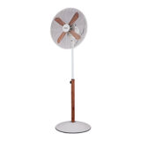 Ανεμιστήρας Ορθοστάτης PRSF-80620 Primo 16'' 40εκ. Λευκός - Ξύλο