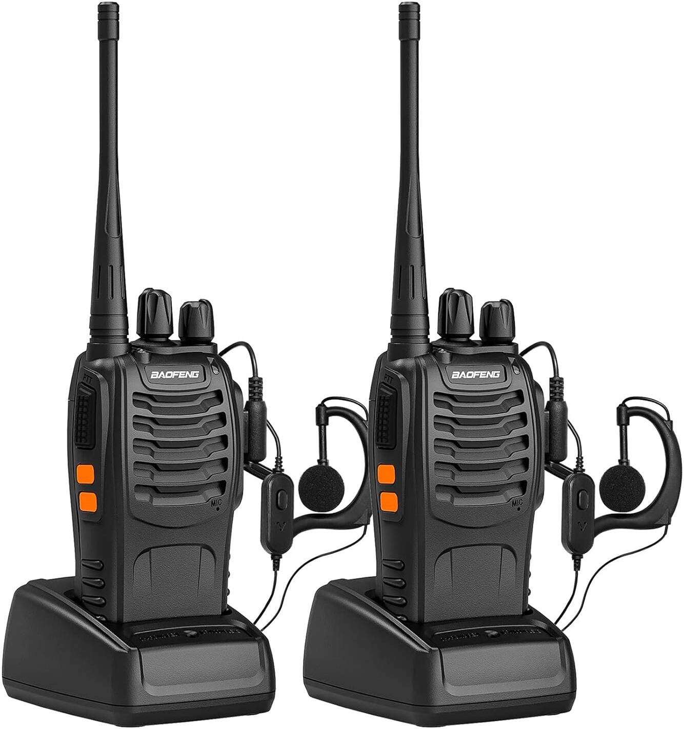 Ασύρματος Πομποδέκτης Baofeng BF-888S UHF / VHF 5W Χωρίς Οθόνη Σετ 2τμχ - Image 4