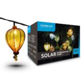 Modee Lighting LED Vintage Ηλιακή Γιρλάντα 10db 4,9m