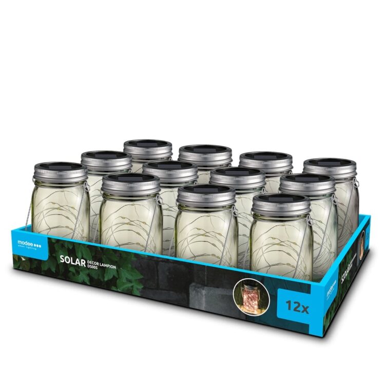Modee Lighting LED Ηλιακό Βάζο με Λαμπάκια