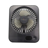 Ανεμιστήρας Mini PRMF-80693 Primo 5'' 12.5cm Μαύρος Επαναφορτιζόμενος