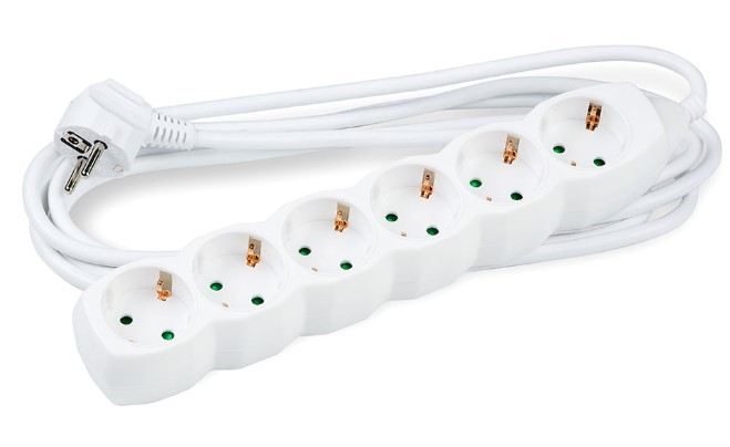 Technik Πολύπριζο 6 Θέσεων 3x1,5mm 1,5m