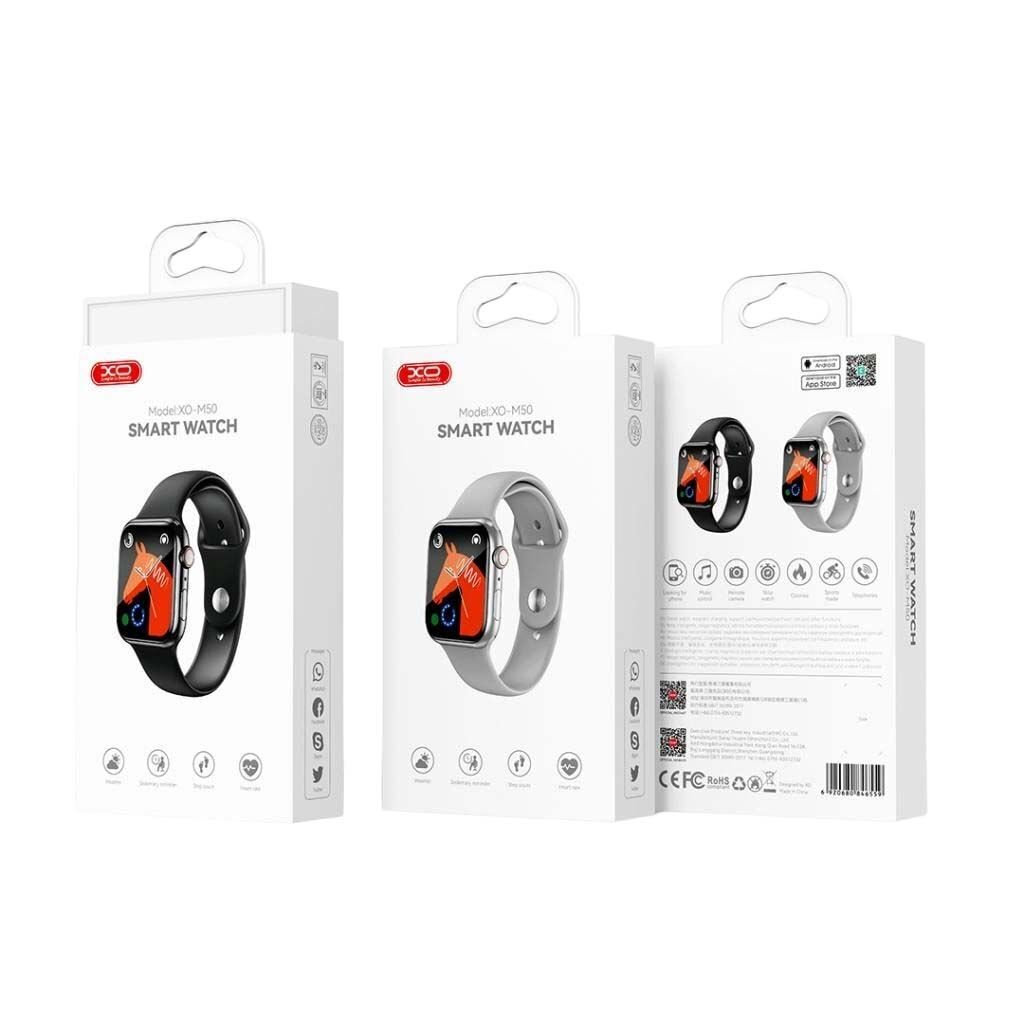 XO M50 PRO Μαγνητικό Smartwatch Ασημί - Image 3