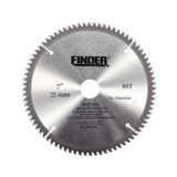 Δίσκος κοπής αλουμινίου - TCT - 7" - Φ80 - 80T - Finder - 196003