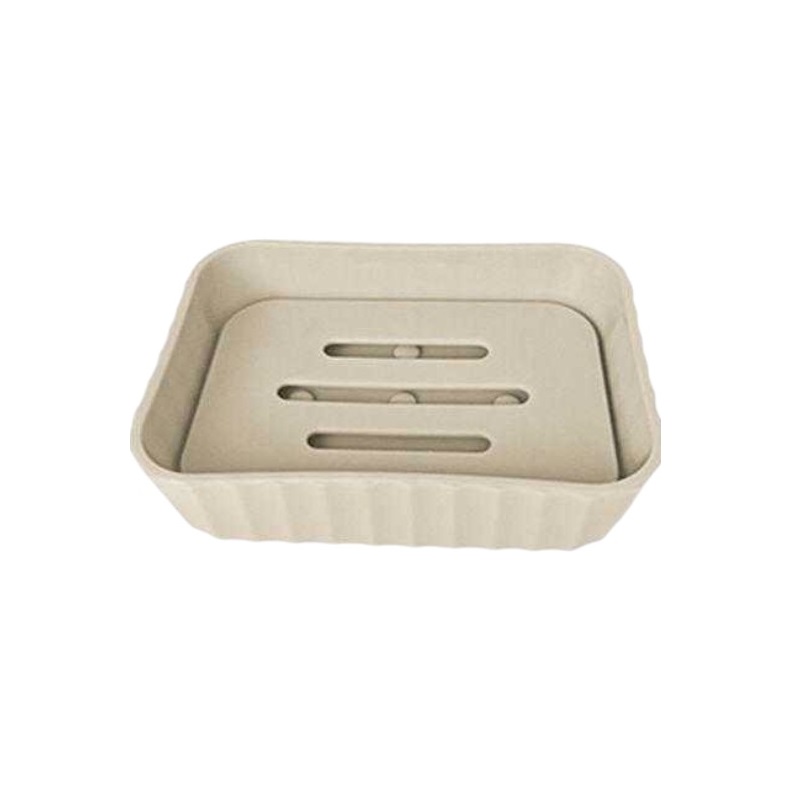 Σαπουνοθήκες μπάνιου πλαστικές - Σετ 9pcs - Beige - 21568
