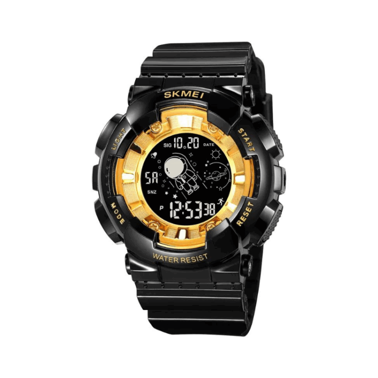 Ψηφιακό ρολόι χειρός - Skmei - 2035 - Black/Gold