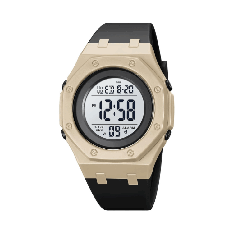 Ψηφιακό ρολόι χειρός - Skmei - 2048 - Black/Beige