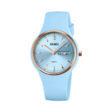 Αναλογικό ρολόι χειρός - Skmei - 2057 - Light Blue