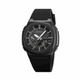 Ψηφιακό/αναλογικό ρολόι χειρός - Skmei - 2091 - Black/Black screen