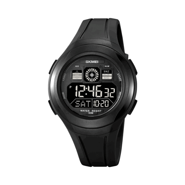 Ψηφιακό ρολόι χειρός - Skmei - 2104 - Black/Black
