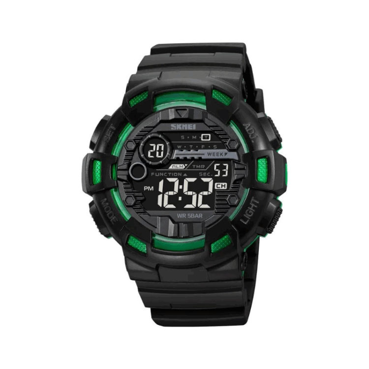 Ψηφιακό ρολόι χειρός - Skmei - 2110 - Black/Green