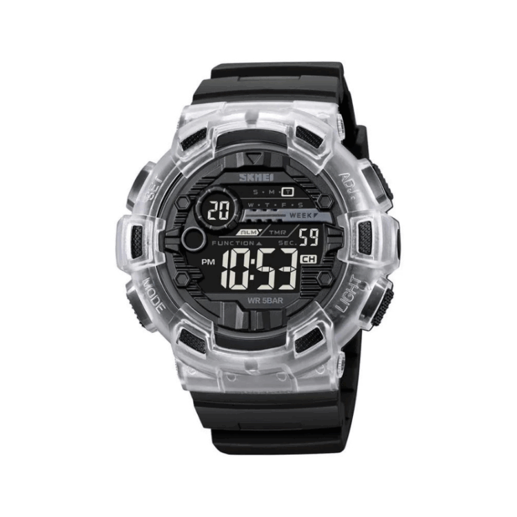 Ψηφιακό ρολόι χειρός - Skmei - 2110 - Black Transparent