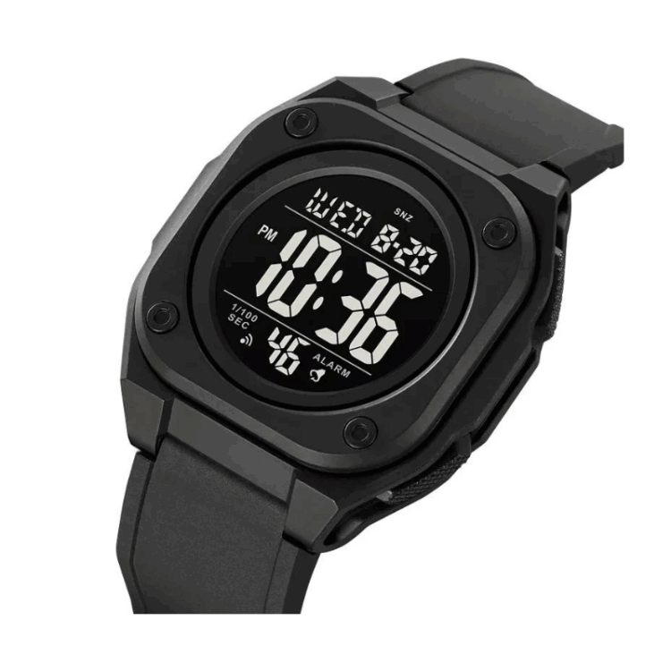 Ψηφιακό ρολόι χειρός - Skmei - 2160 - Black/Black