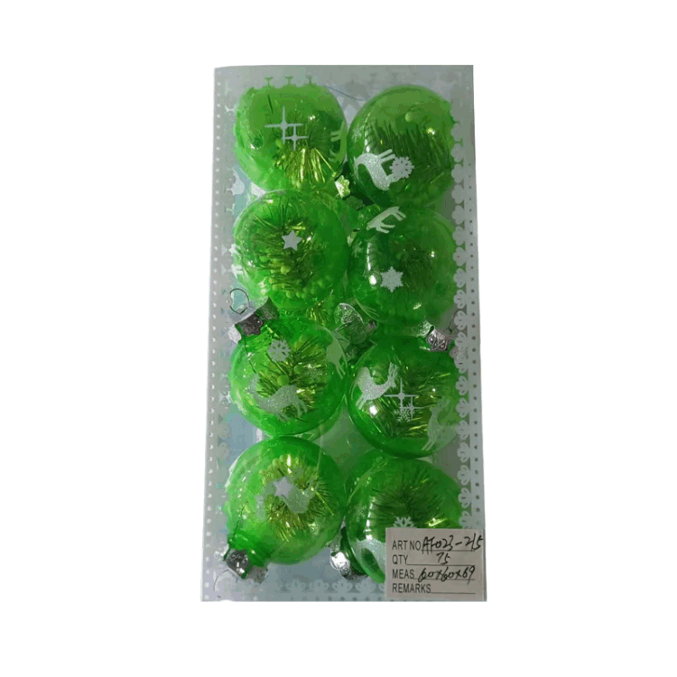 Σετ Χριστουγεννιάτικες μπάλες - 6cm - 16pcs - 232150