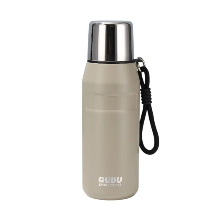 Φορητό παγούρι-θερμός - 650ml - 616243 - Beige