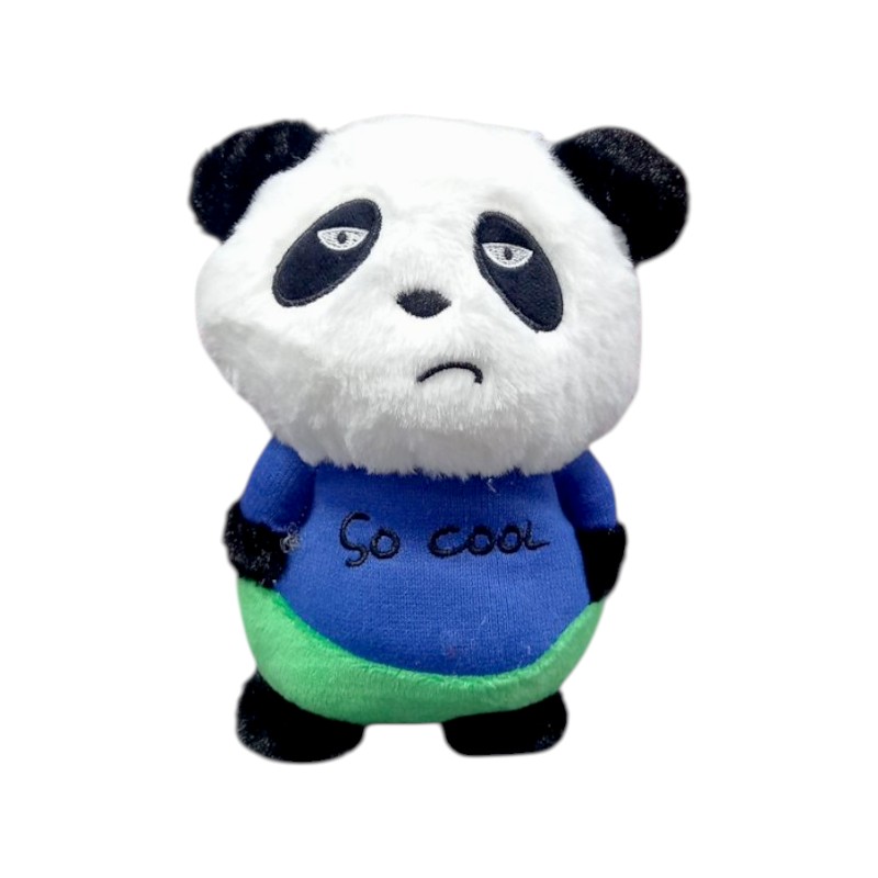 Λούτρινο κουκλάκι - So Cool - 25cm - 660341 - Panda
