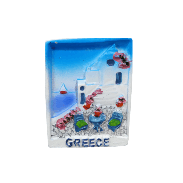 Tουριστικό μαγνητάκι Souvenir - Σετ 12pcs - Greece - 678013