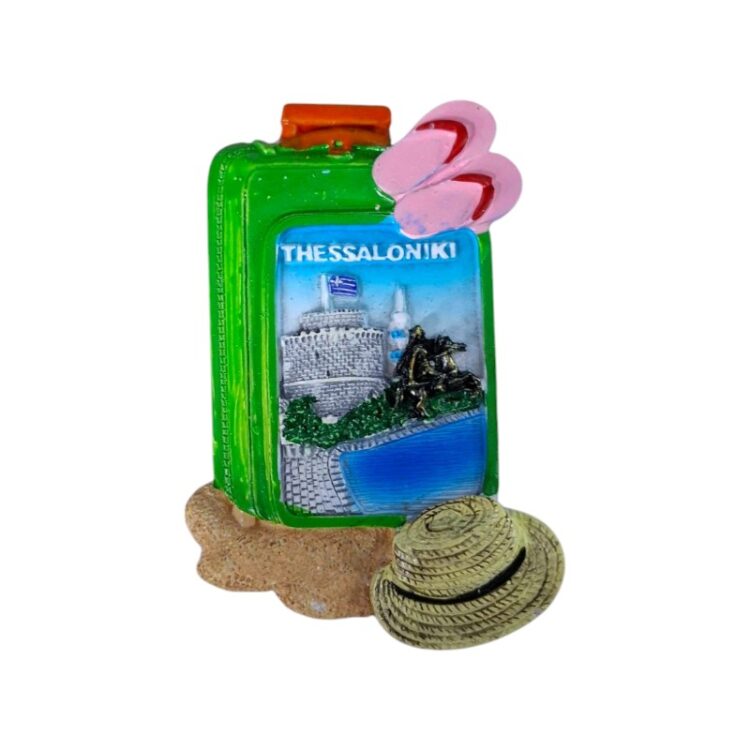 Τουριστικό μαγνητάκι Souvenir - Σετ 12pcs - Thessaloniki - 678440